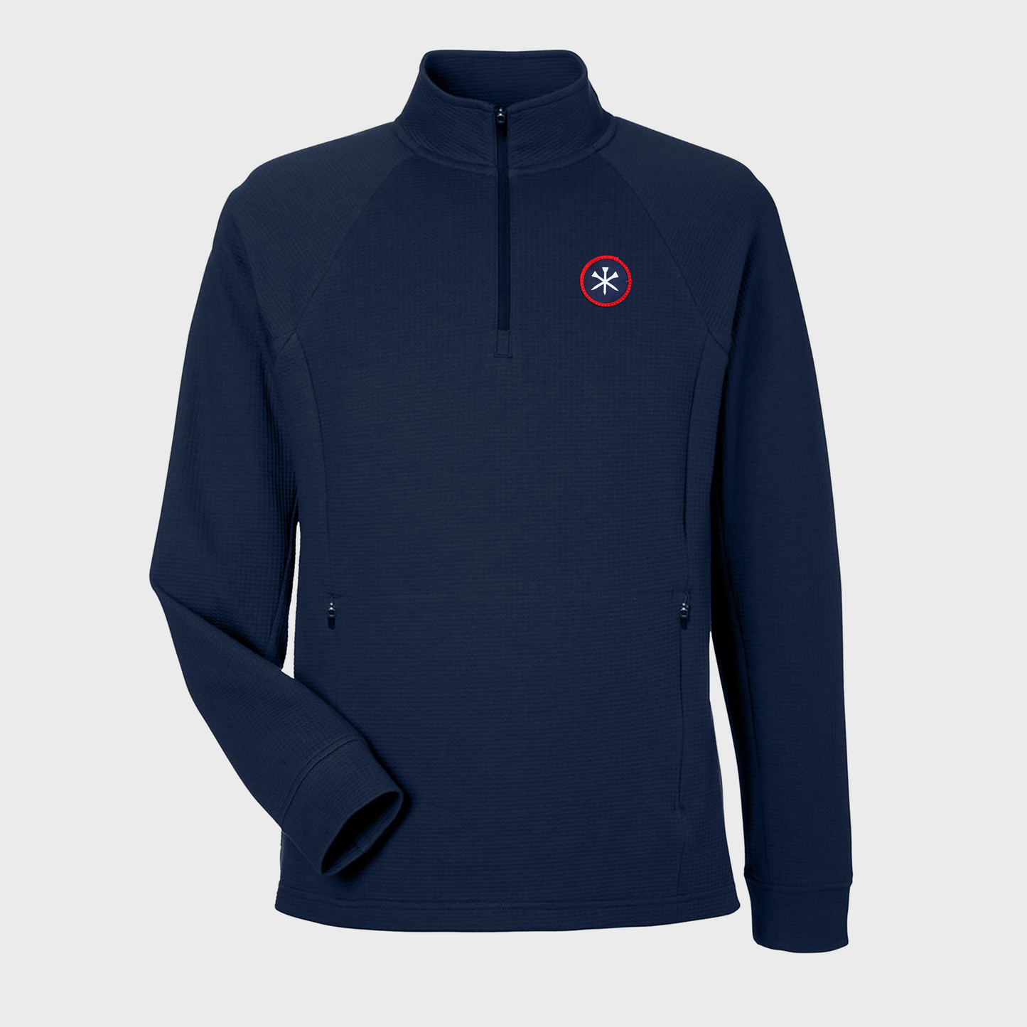 FLWC Premium WaffleKnit Quarter Zip